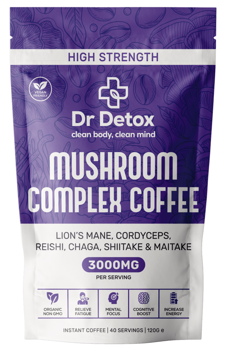 Dr Detox - Dr Detox Mushroom Complex Coffee 3000mg - The No1 Plug