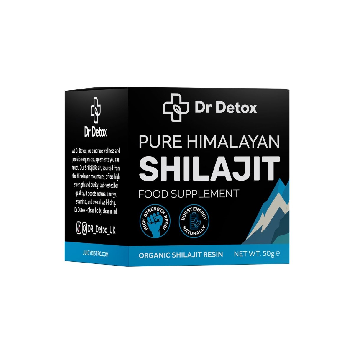 Dr Detox - Dr Detox Pure Organic Himalayan Shilajit 50g - The No1 Plug