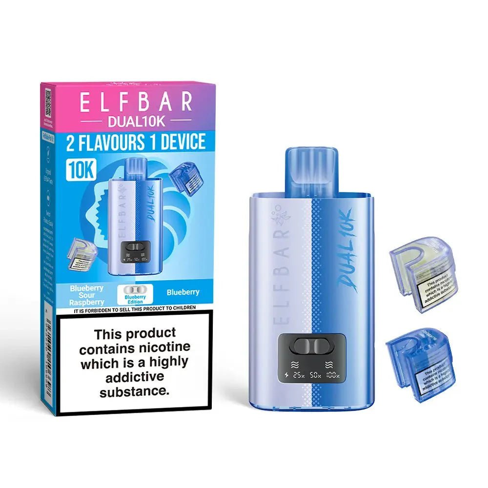 Elf Bar - Elf Bar Dual 10K Disposable 2 in 1 Vape (BOX OF 5) - The No1 Plug