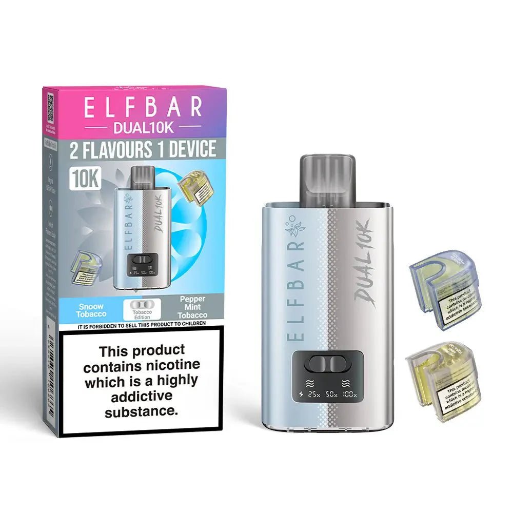 Elf Bar - Elf Bar Dual 10K Disposable 2 in 1 Vape (BOX OF 5) - The No1 Plug