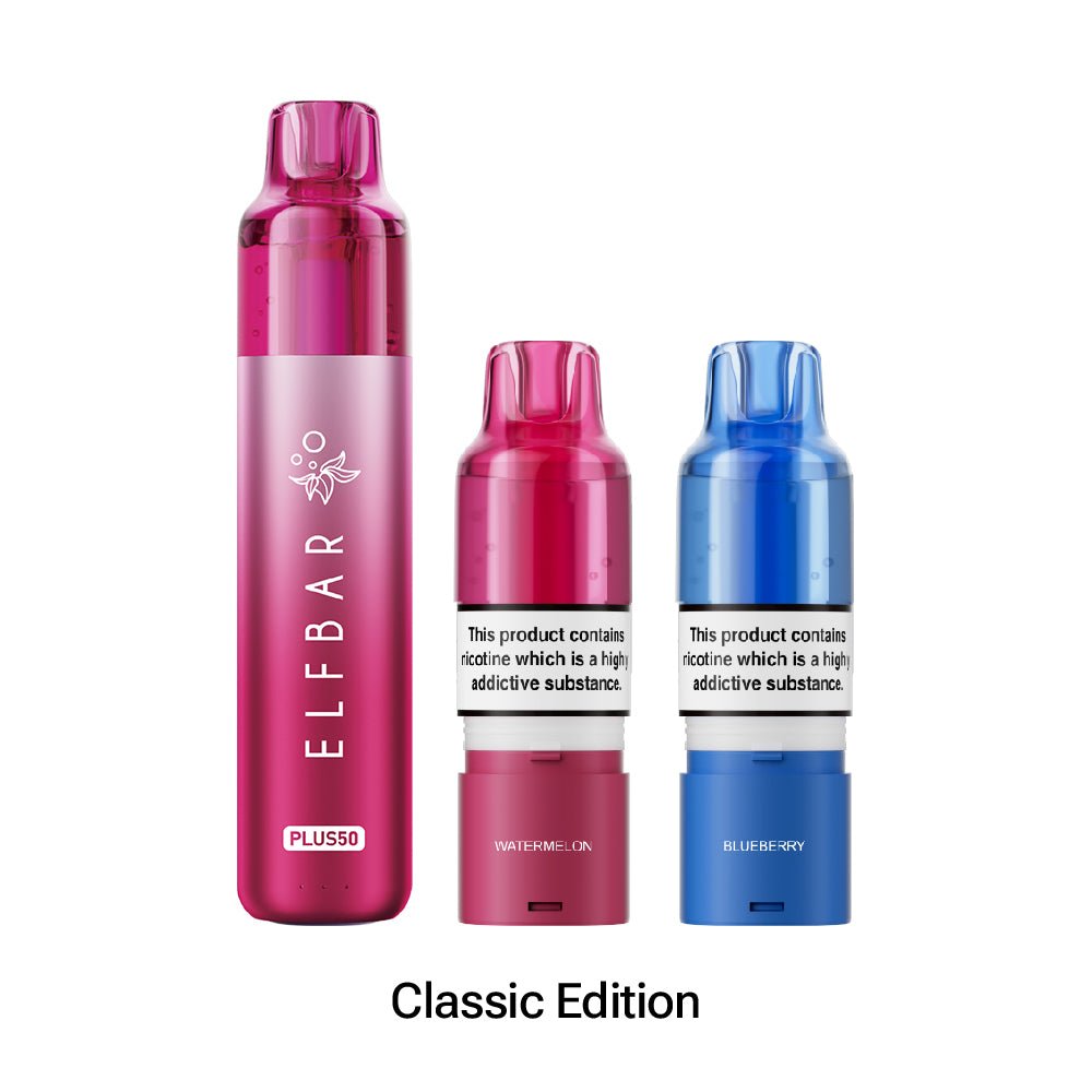 Elf Bar - Elf Bar Plus 50K Prefilled Pod Vape Kit - The No1 Plug