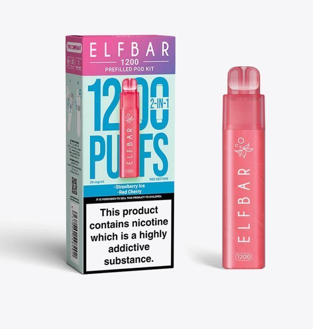 ELF BAR - Elfbar 1200 Puffs 2 in 1 Prefilled Pod Kit - theno1plugshop