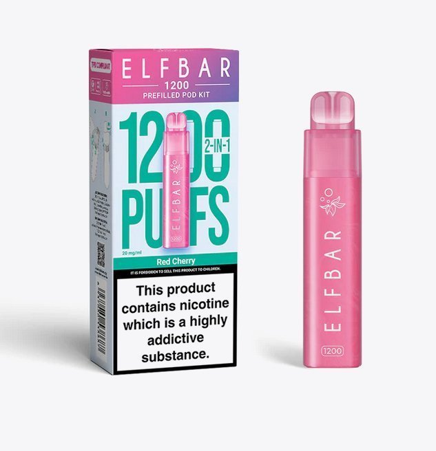 ELF BAR - Elfbar 1200 Puffs 2 in 1 Prefilled Pod Kit - theno1plugshop