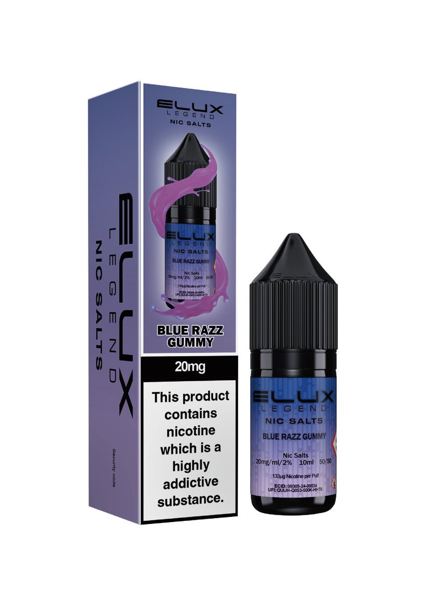 Elux Legend - Elux Legend 10ml Nic Salts - The No1 Plug