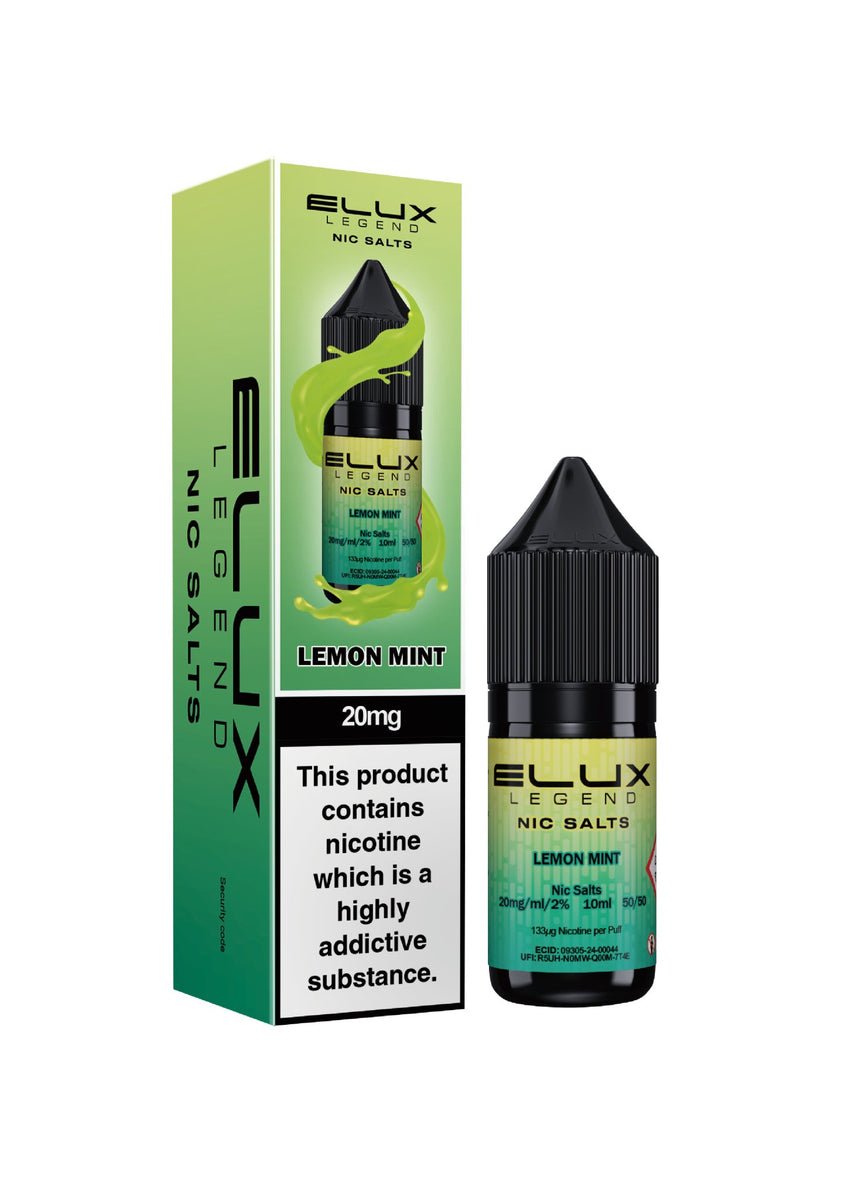 Elux Legend - Elux Legend 10ml Nic Salts - The No1 Plug