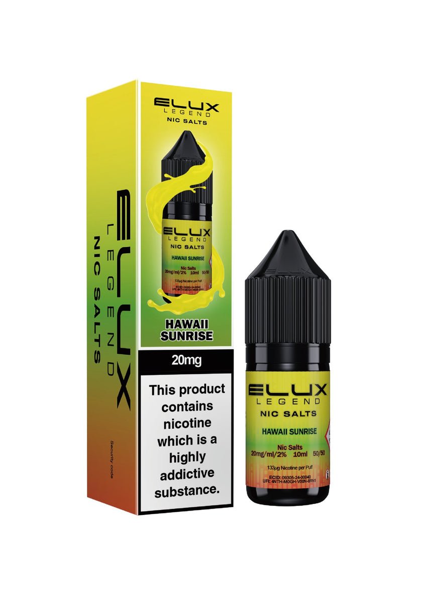 Elux Legend - Elux Legend 10ml Nic Salts - The No1 Plug