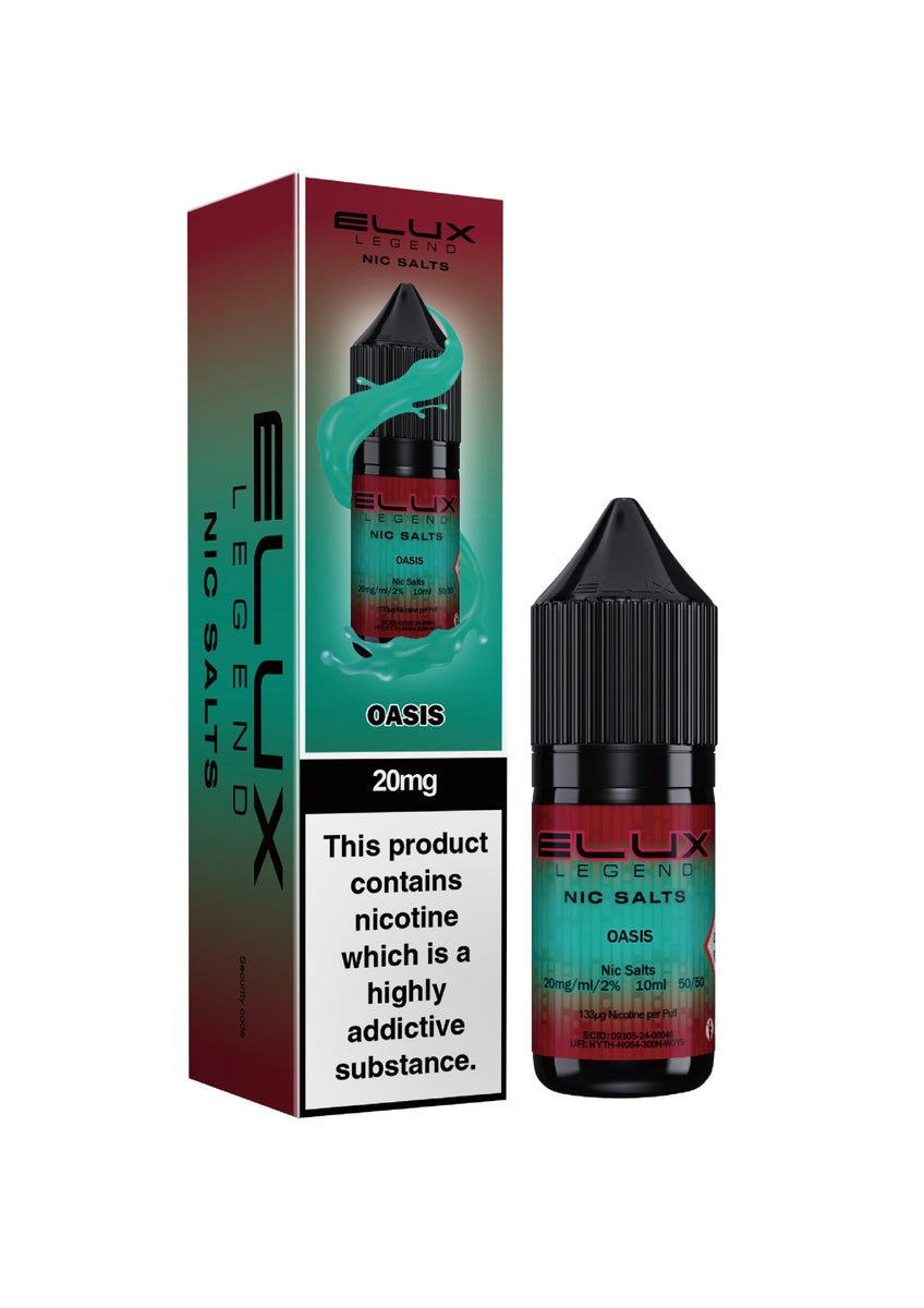 Elux Legend - Elux Legend 10ml Nic Salts - The No1 Plug