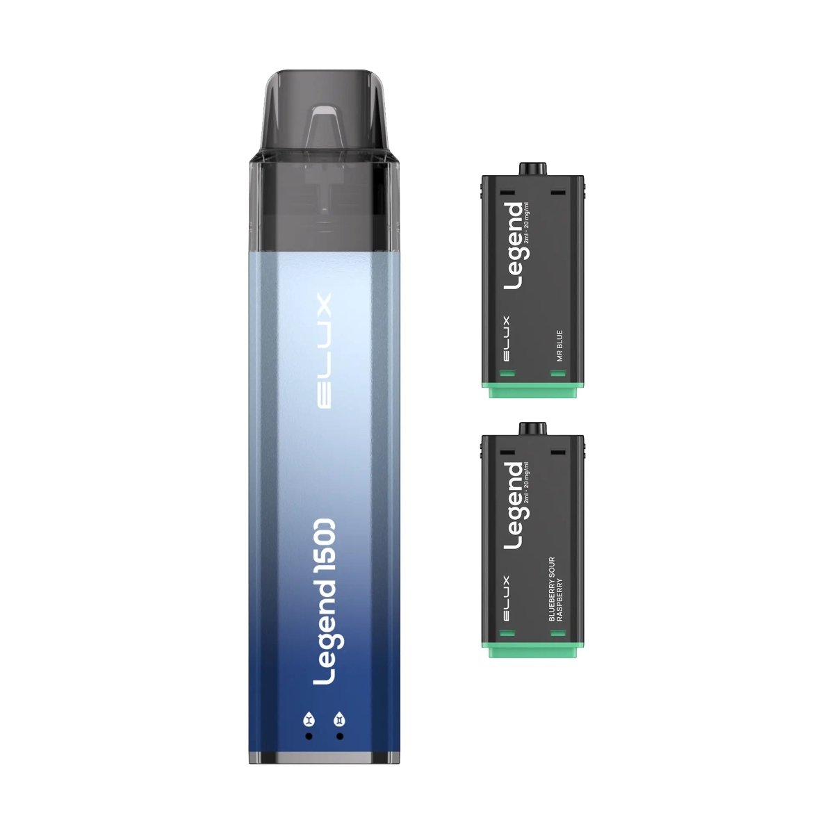 Elux - Elux Legend 1500 2in1 Prefilled VAPE (PACK 0F 10) - The No1 Plug