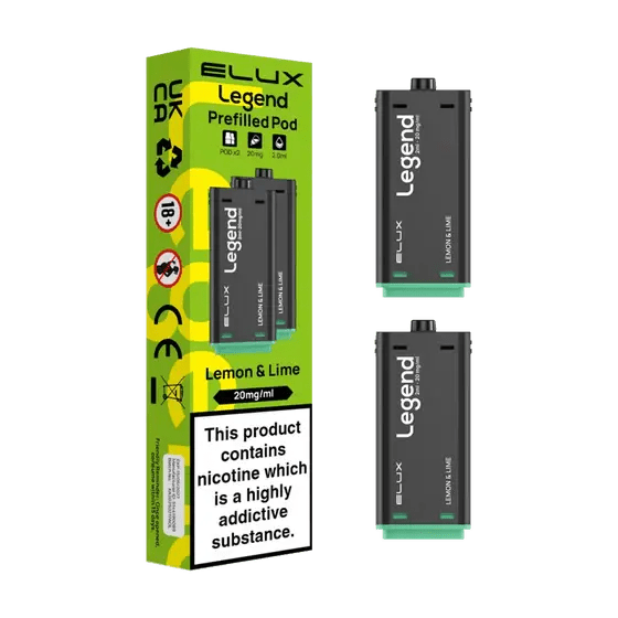 Elux - Elux Legend 1500 2in1 Replacement PODS (PACK OF 10) - The No1 Plug