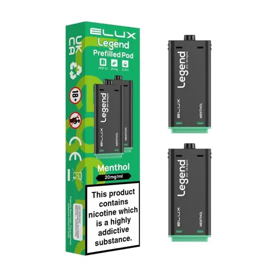 Elux - Elux Legend 1500 2in1 Replacement PODS (PACK OF 10) - The No1 Plug