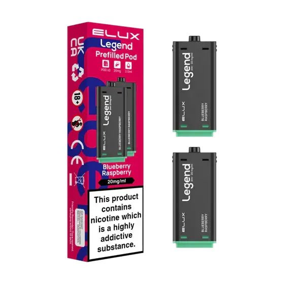 Elux - Elux Legend 1500 2in1 Replacement PODS (PACK OF 10) - The No1 Plug