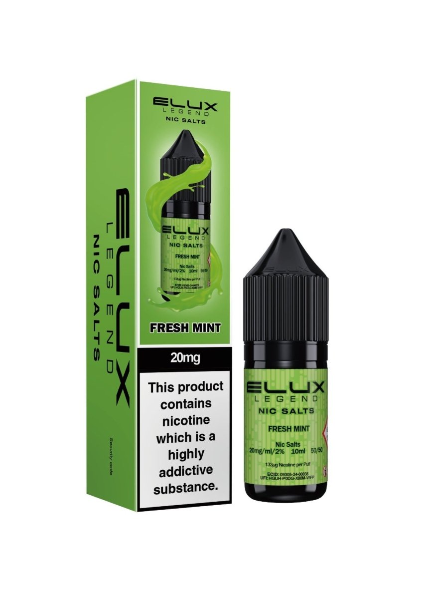 Elux Legend - Elux Legend Nic Salts - 10ml E - liquids - (BOX OF 10) - The No1 Plug