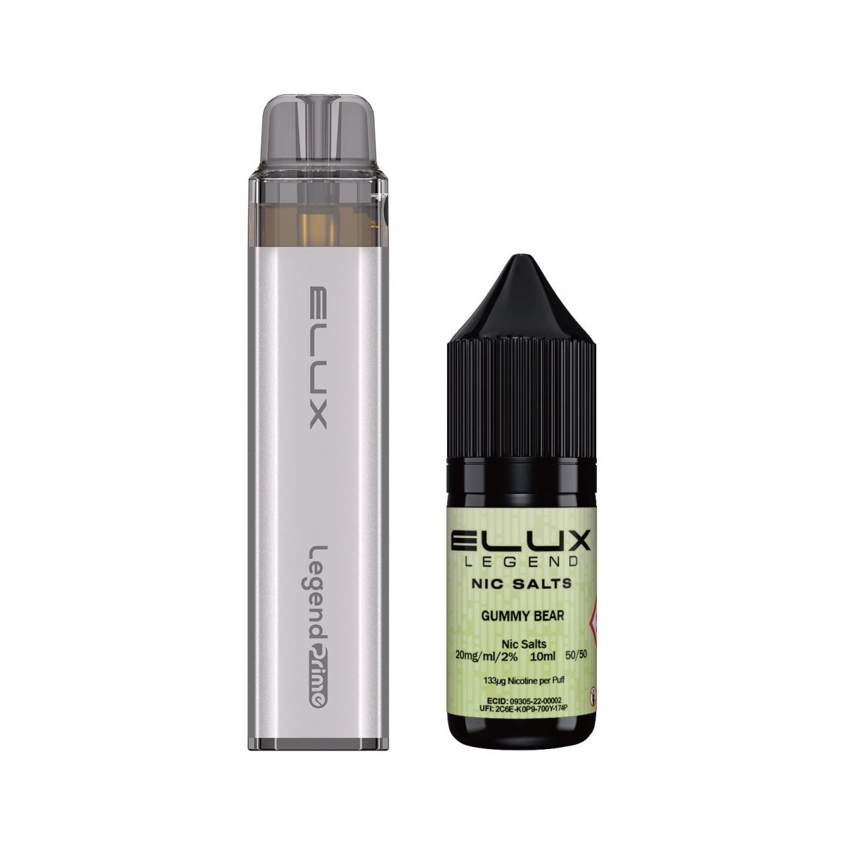 Elux Legend - Elux Legend Prime 5000 Refillable Pod Kit Pack of 5 - theno1plugshop