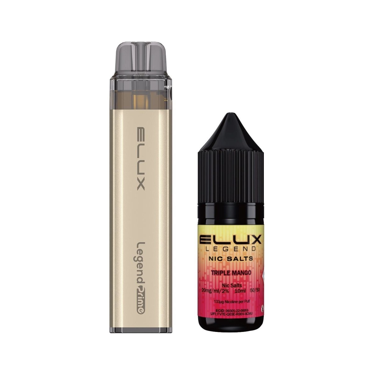 Elux Legend - Elux Legend Prime 5000 Refillable Pod Kit Pack of 5 - theno1plugshop