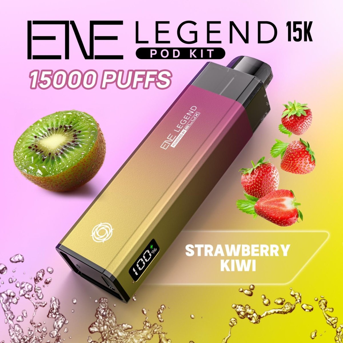 Elux - ENE Legend 15K by Elux | Powerful 15K Puff Vape - The No1 Plug