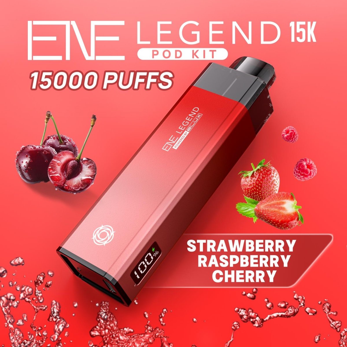 Elux - ENE Legend 15K by Elux | Powerful 15K Puff Vape - The No1 Plug