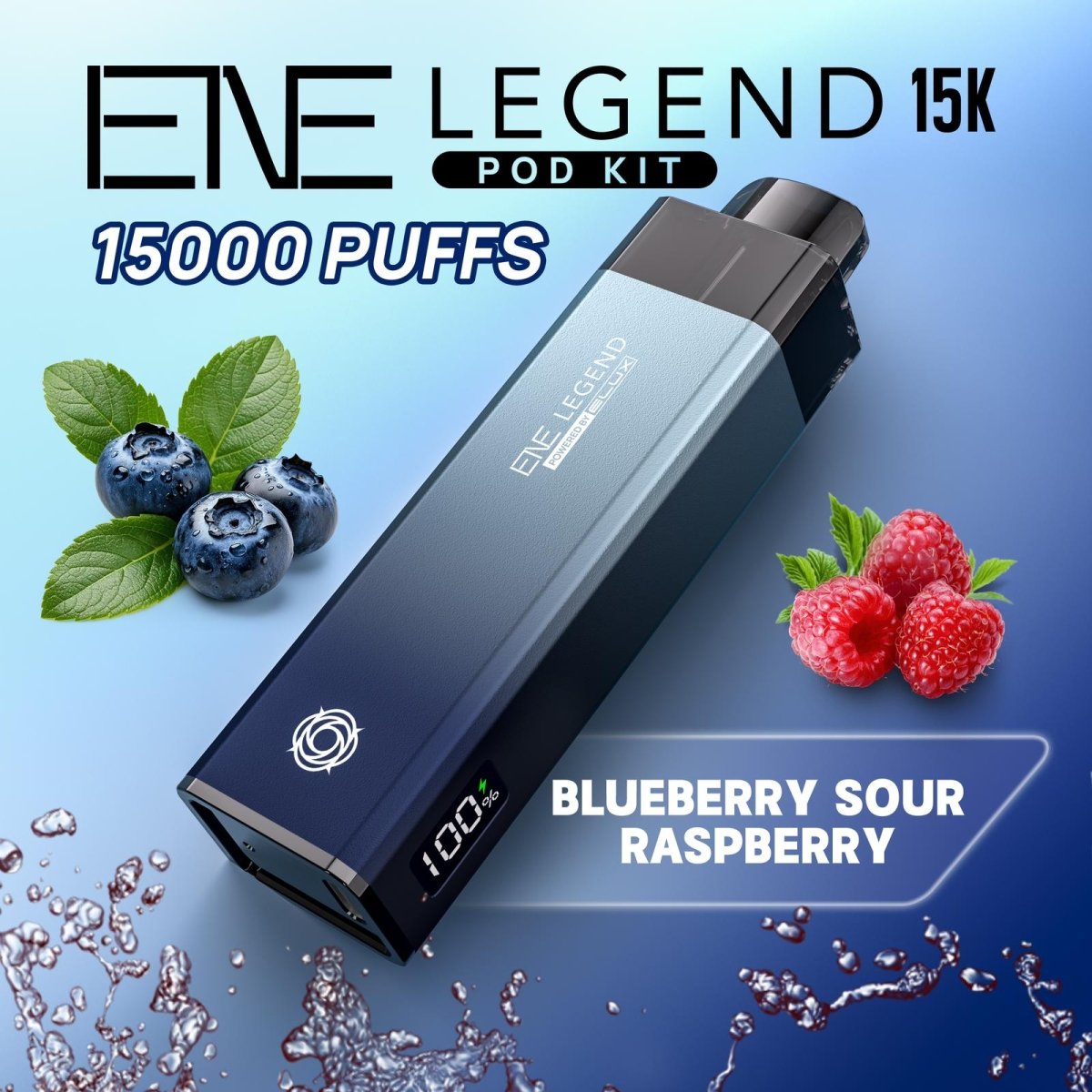 Elux - ENE Legend 15K by Elux | Powerful 15K Puff Vape - The No1 Plug