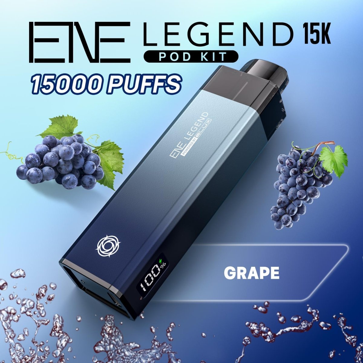 Elux - ENE Legend 15K by Elux | Powerful 15K Puff Vape - The No1 Plug