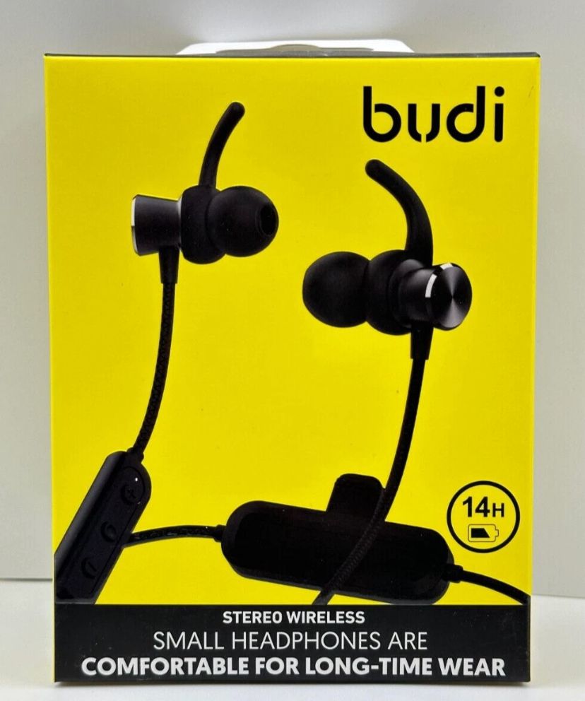 Budi - Stereo Wireless Small Headphones - 14H