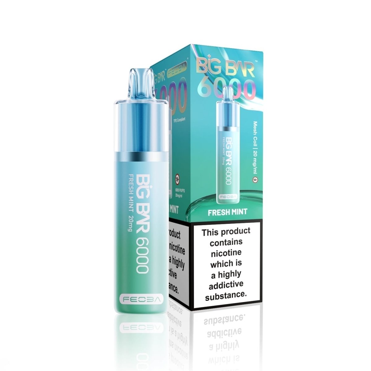 feoba big bar vape Feoba Big Bar 6000 Puffs Prefilled Pod Kit