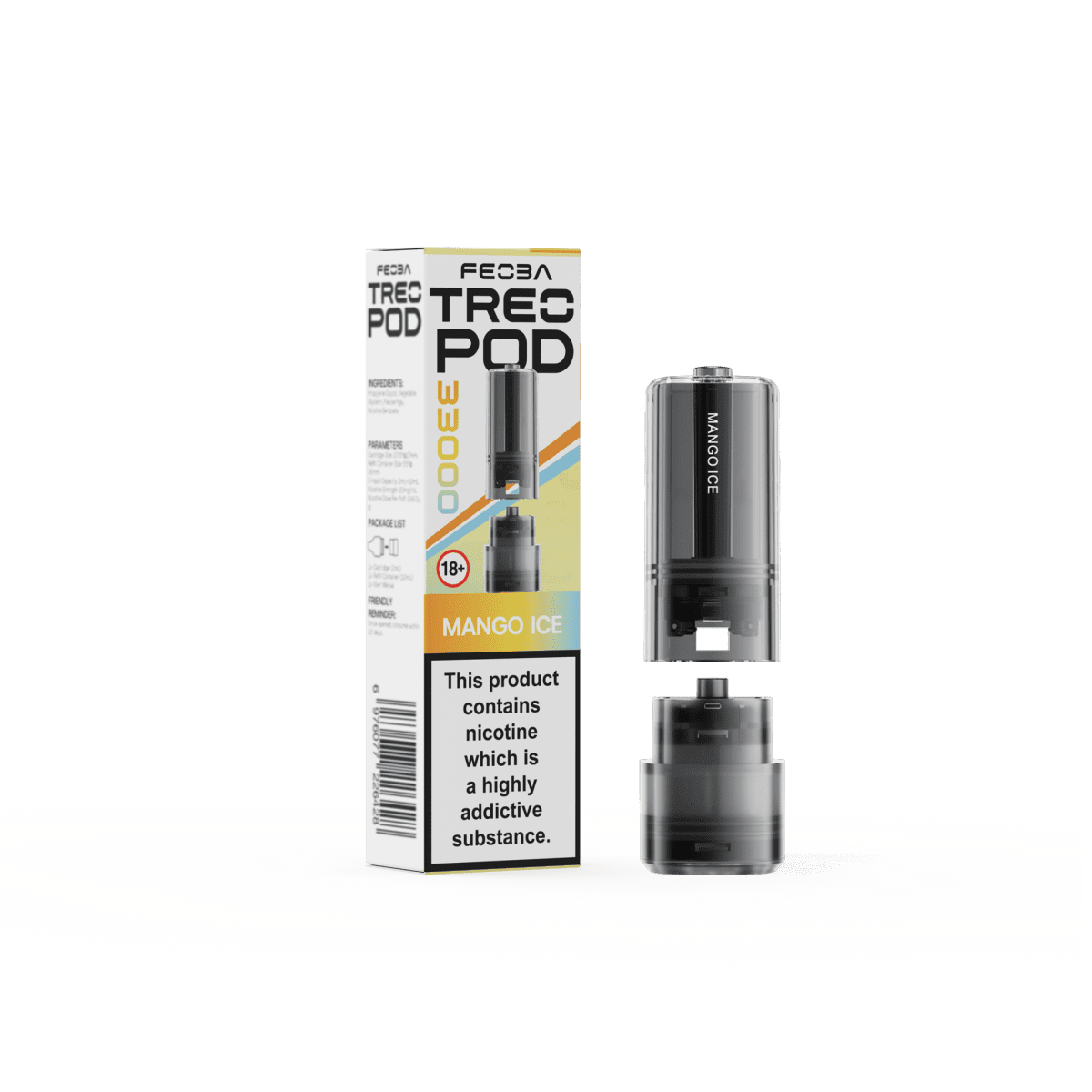 Feoba - Feoba Treo 33k Replacement PODS - (PACK OF 5) - The No1 Plug