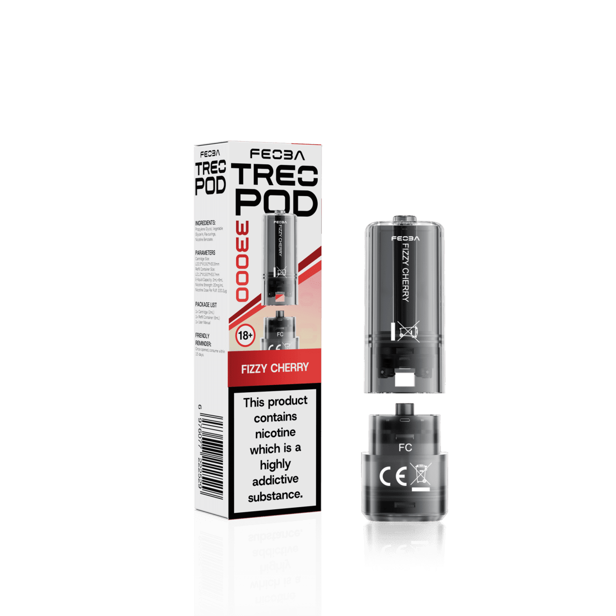 Feoba - Feoba Treo 33k Replacement PODS - (PACK OF 5) - The No1 Plug