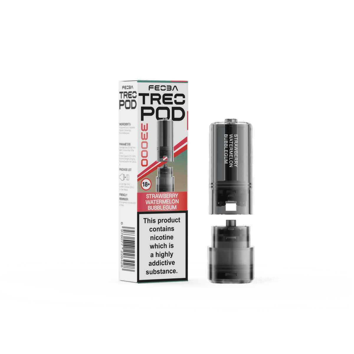 Feoba - Feoba Treo 33k Replacement PODS - (PACK OF 5) - The No1 Plug