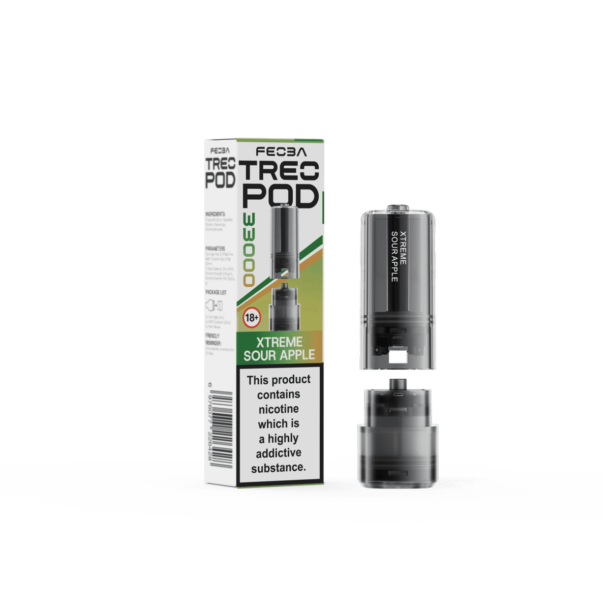 Feoba - Feoba Treo 33k Replacement PODS - (PACK OF 5) - The No1 Plug