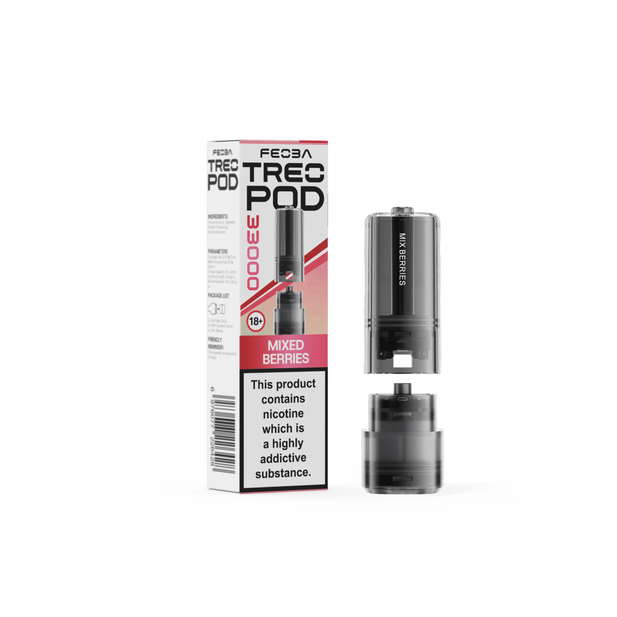 Feoba - Feoba Treo 33k Replacement PODS - (PACK OF 5) - The No1 Plug