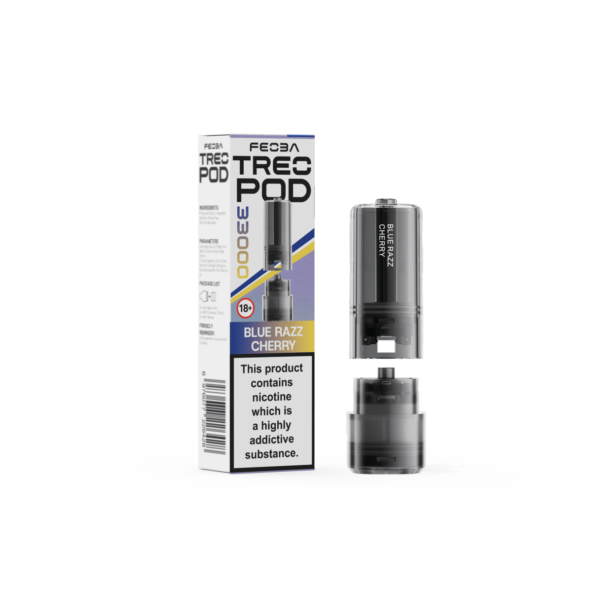 Feoba - Feoba Treo 33k Replacement PODS - (PACK OF 5) - The No1 Plug