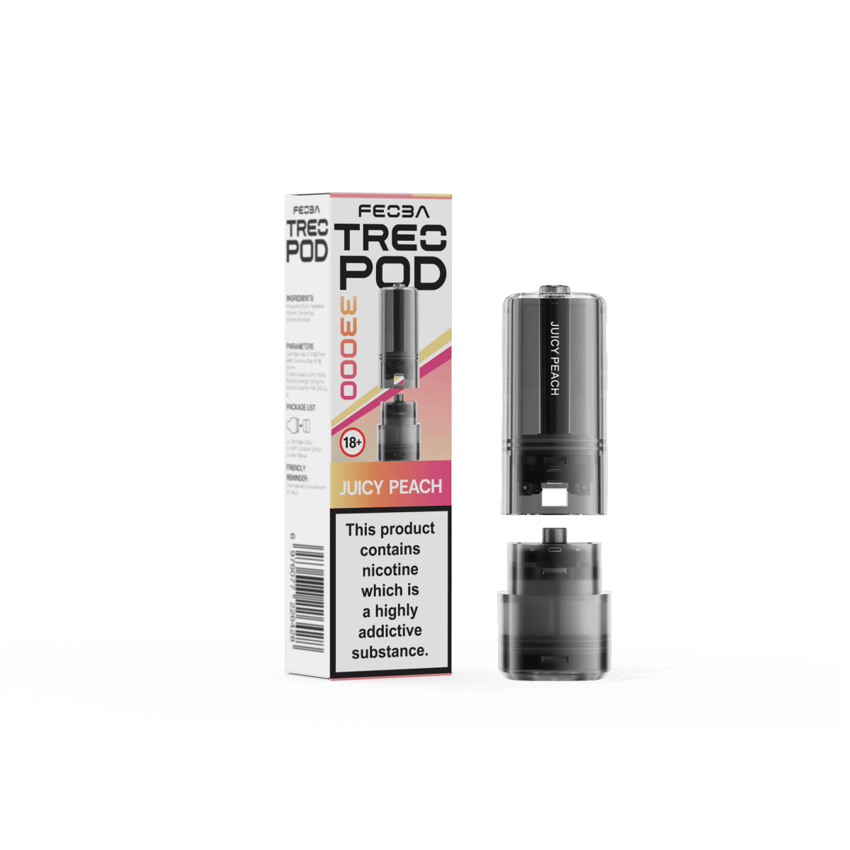 Feoba - Feoba Treo 33k Replacement PODS - (PACK OF 5) - The No1 Plug