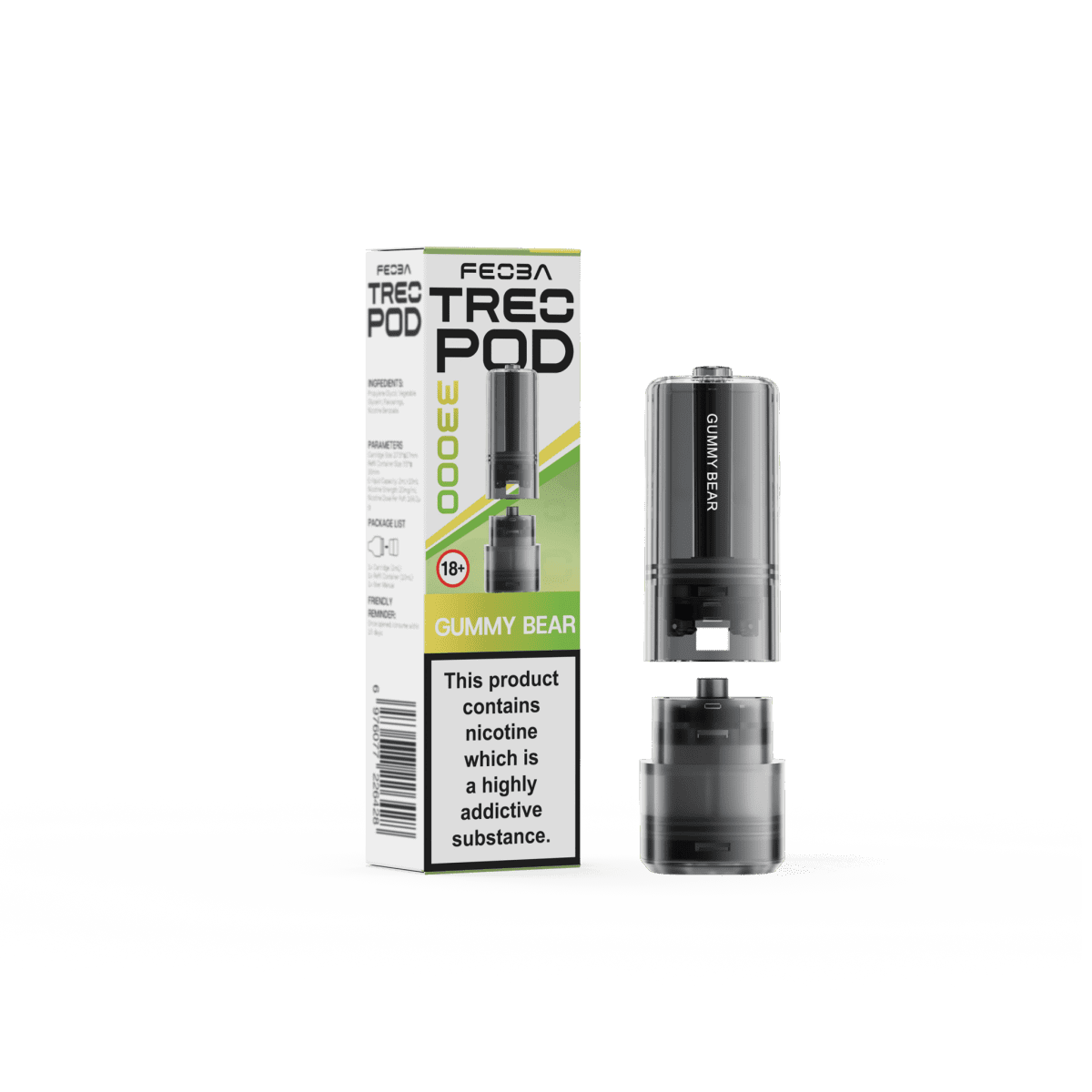 Feoba - Feoba Treo 33k Replacement PODS - (PACK OF 5) - The No1 Plug