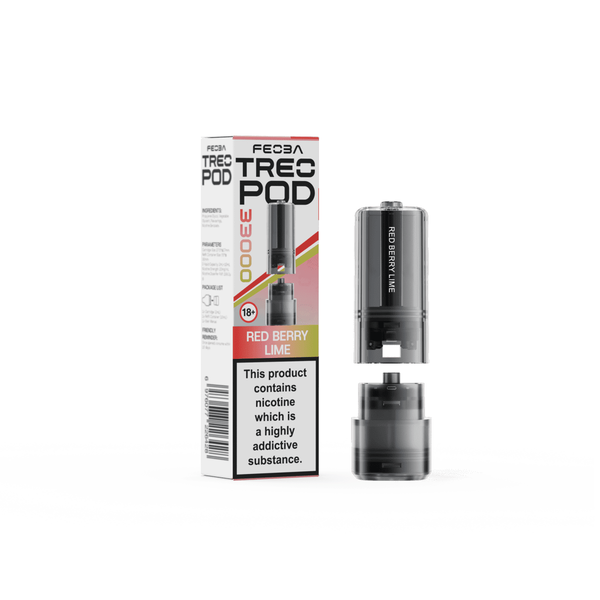 Feoba - Feoba Treo 33k Replacement PODS - (PACK OF 5) - The No1 Plug