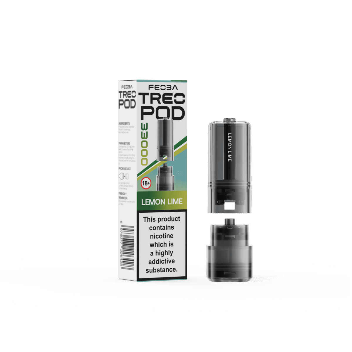 Feoba - Feoba Treo 33k Replacement PODS - (PACK OF 5) - The No1 Plug