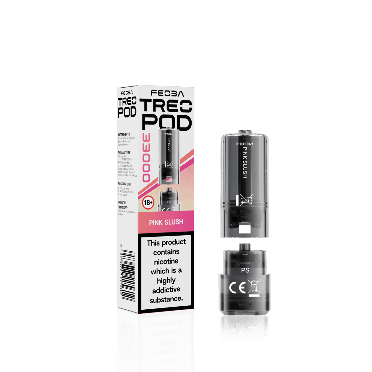 Feoba - Feoba Treo 33k Replacement PODS - (PACK OF 5) - The No1 Plug