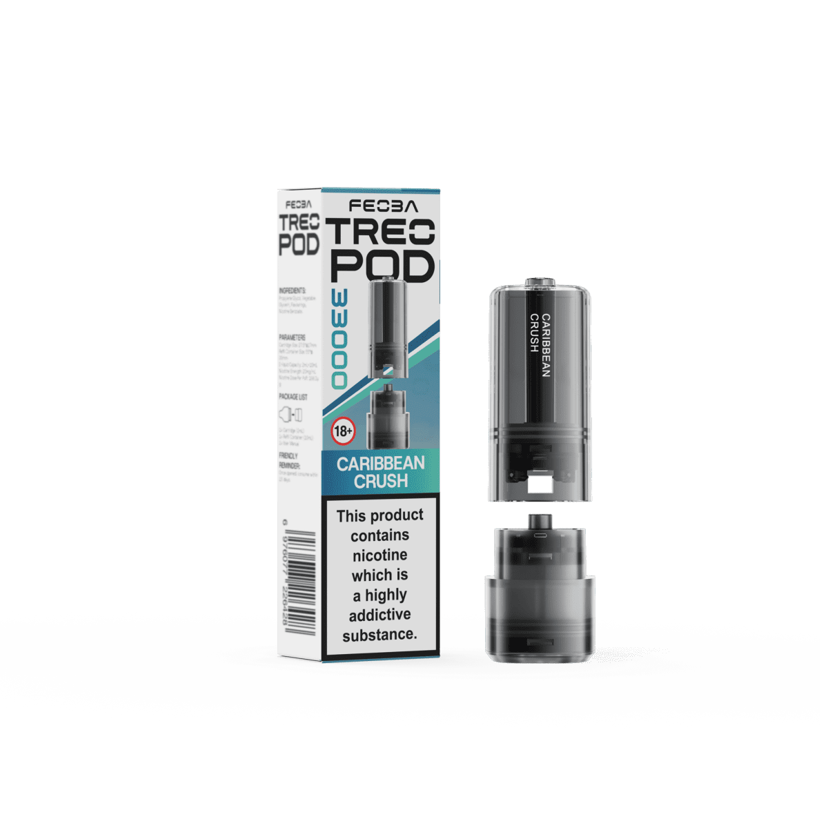 Feoba - Feoba Treo 33k Replacement PODS - (PACK OF 5) - The No1 Plug