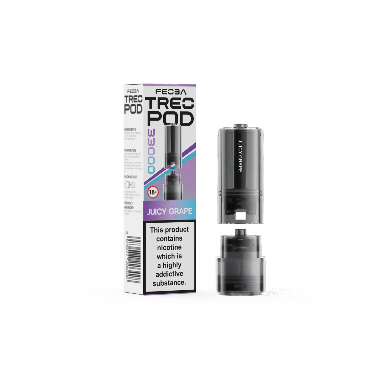 Feoba - Feoba Treo 33k Replacement PODS - (PACK OF 5) - The No1 Plug