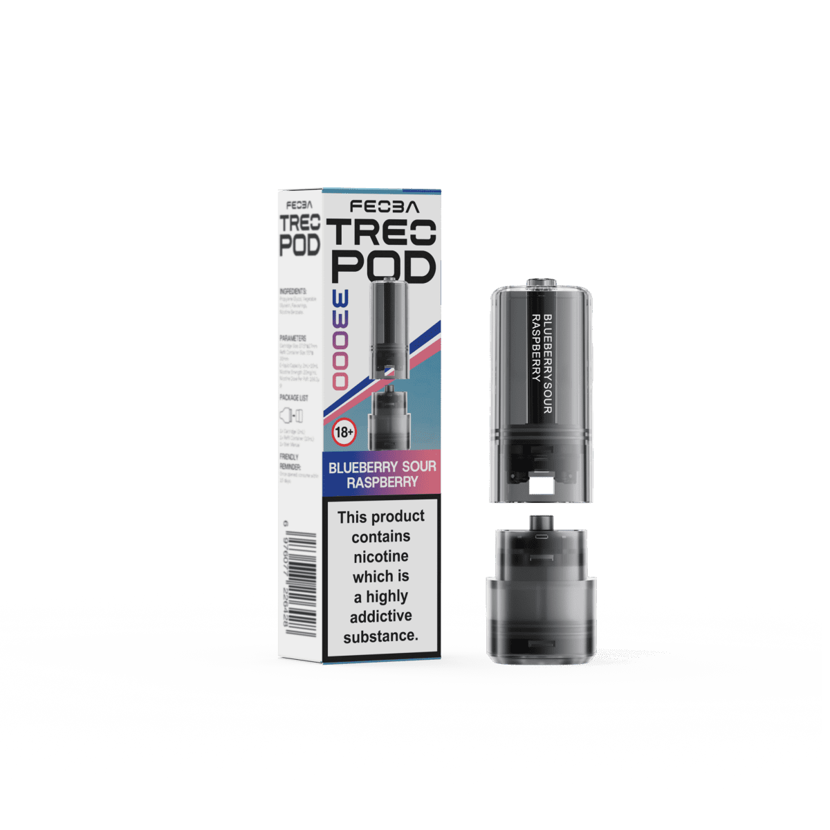 Feoba - Feoba Treo 33k Replacement PODS - (PACK OF 5) - The No1 Plug