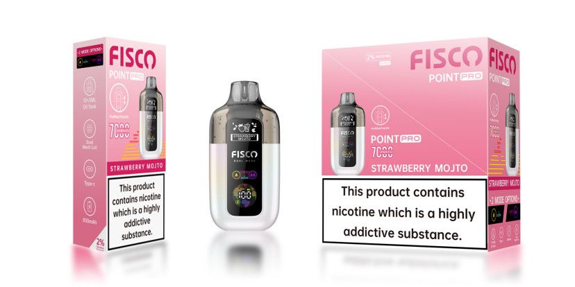 Fisco Point Pro 7000 Disposable Box of 5 - Mcr Vape Distro