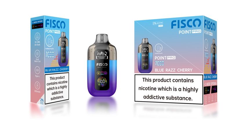 Fisco Point Pro 7000 Disposable Box of 5 - Mcr Vape Distro