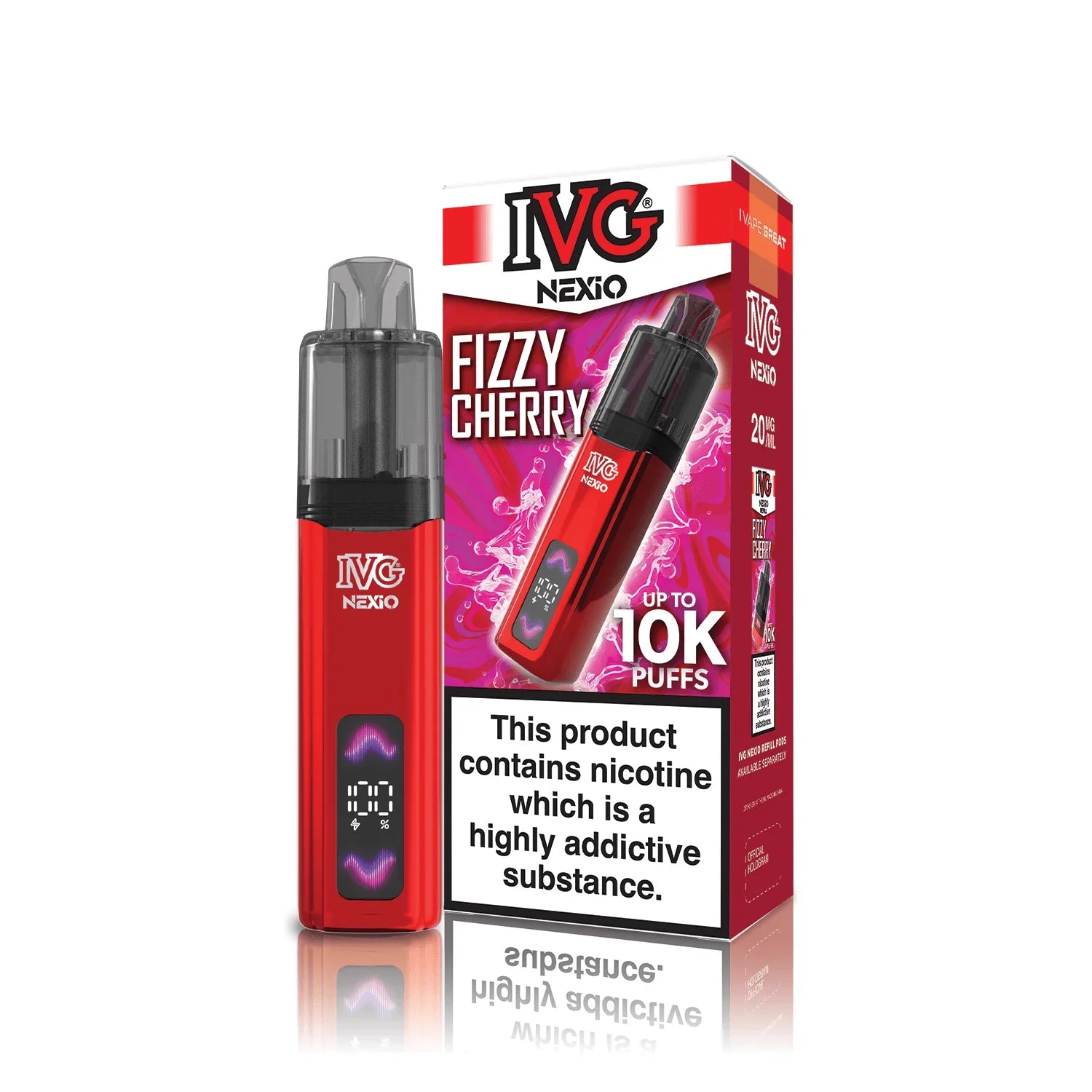 IVG Nexio 10k VAPE Box of 5