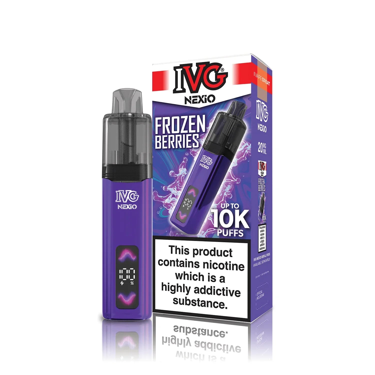 IVG Nexio 10k VAPE Box of 5