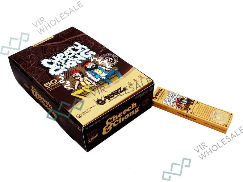 G - ROLLZ - G - Rollz Cheech & Chong King Size Slim Papers + Tips - The No1 Plug