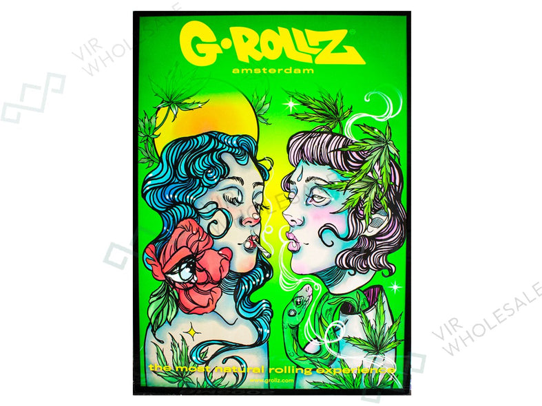 G-Rollz Light Up Poster Sign - Large