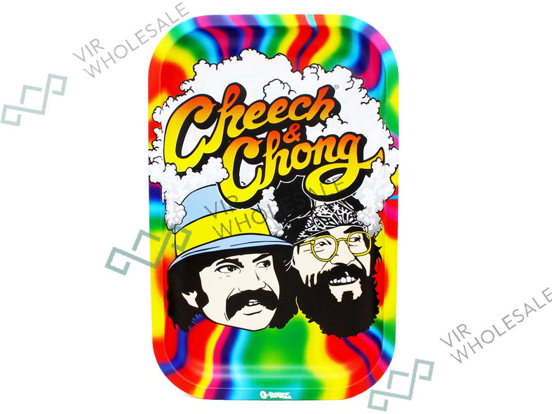 G-Rollz Medium Rolling Tray - Cheech & Chong - Trippy