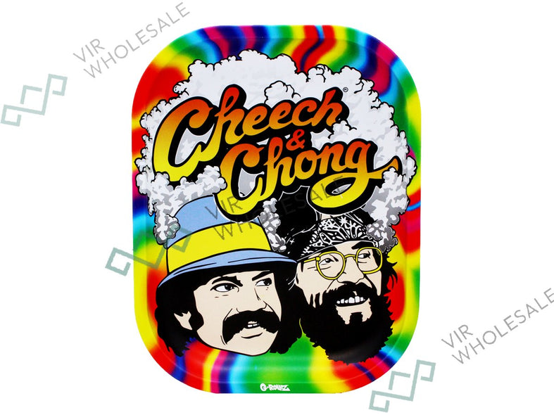 G-Rollz Small Rolling Tray - Cheech & Chong - Trippy