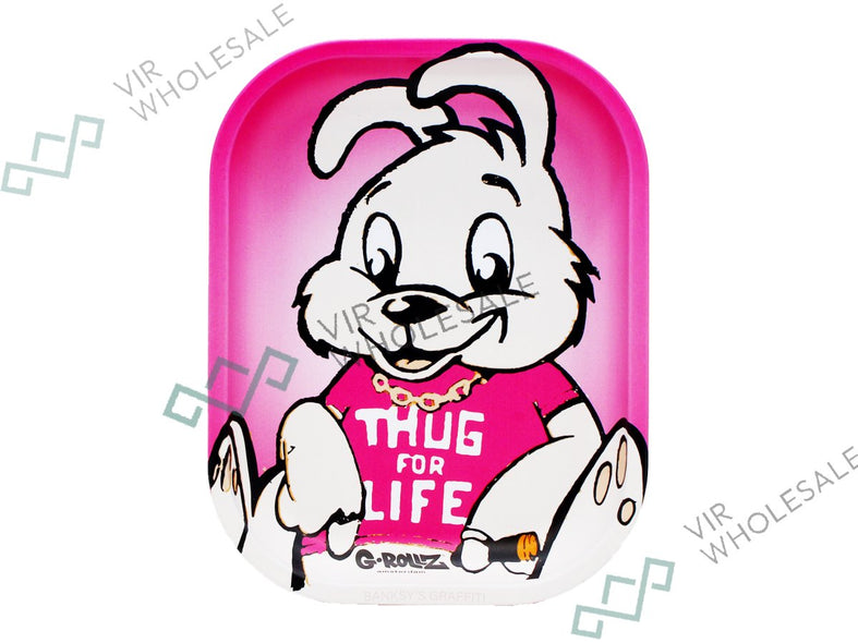 G-Rollz Small Rolling Tray - Thug For Life