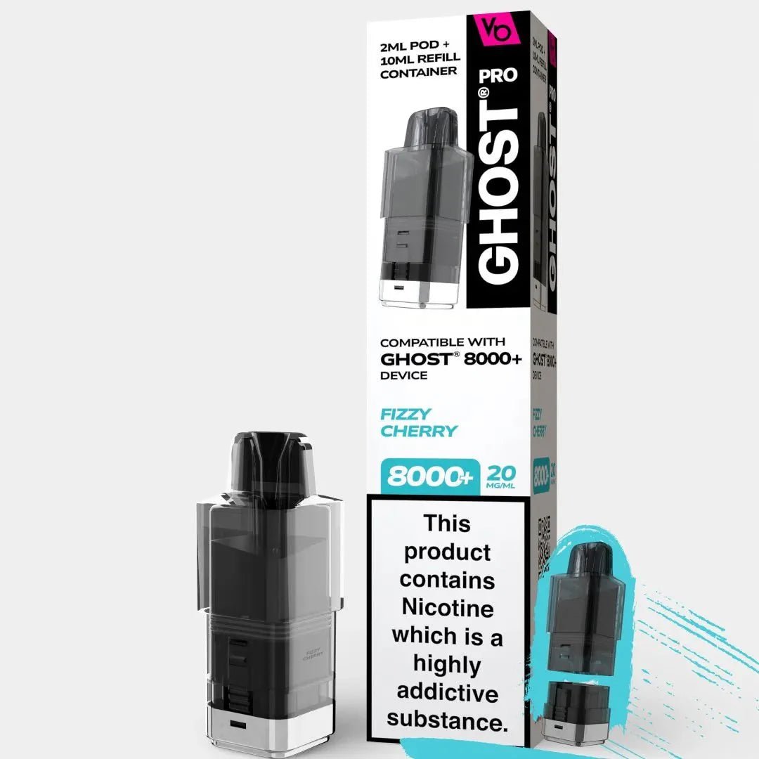 Ghost - Ghost Pro 8000 Pods Box of 5 – The No1 Plug - The No1 Plug