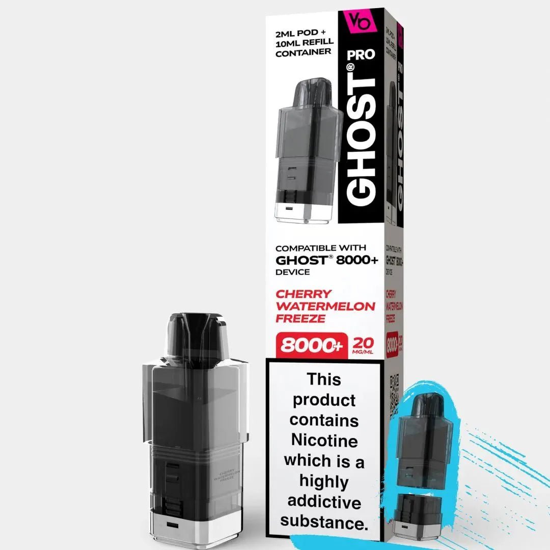 Ghost - Ghost Pro 8000 Pods Box of 5 – The No1 Plug - The No1 Plug