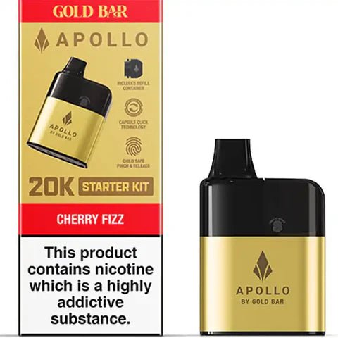 Gold Bar - Gold Bar Apollo 20K Disposable Vape Pod Kit - The No1 Plug